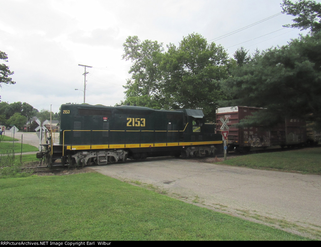 Ohio South Central Railroad (OSCR) 2153